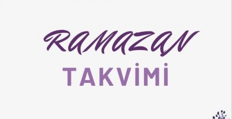 Ramazan Takvimi-Fatma Bayram